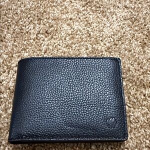 Johnson Murphy wallet Black Leather Wallet brand new